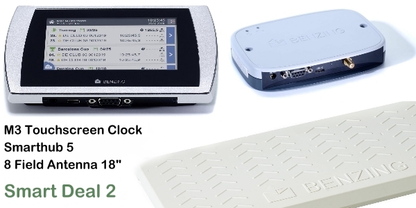 M3 + Smarthub + 8 Field (18 inch) Speed² Antenna Pad